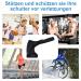 Supegear Adjustable Shoulder Support Bandage - Compression Cuff & Hot/Cold Pack for Rotator Cuff Stability - Arm Immobilizer Wrap for Men & Women (Black) - Buy Online on GoSupps.com