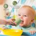 Leeleelon Silicone Sippy Cup with Straw for Babies and Toddlers - 5oz Spill Proof Training Cup - 2 Straws - Pink/Blue - Buy Online on GoSupps.com