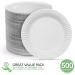Stock Your Home 6-Inch White Paper Dessert Plates - 500 Count - Buy Online on GoSupps.com