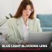 Lvioe Blue Light Filter Glasses - Trendy Anti-Blue Light Overhead Glasses for Computers Reading TV & Gaming - Buy Online on GoSupps.com