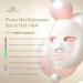 Project E Beauty Wireless Photon Skin Rejuvenation Mask - LED Light Therapy for Anti-Aging & Fold Removal | 7 Color Treatment for Face & Neck - Buy Online on GoSupps.com