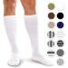 Knee High Compression Stockings 30-40 mmHg XXL Black | Core Spun | International Shipping Available - Buy Online on GoSupps.com