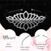 Hicarer 20 Pieces Silver Crystal Rhinestone Crown Headband for Girls - Perfect for Birthday, Prom, Pageant & Wedding - Buy Online on GoSupps.com