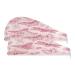 Pink Butterflies Dry Hair Cap 2 Piece Quick Drying Towel Set with Button Headband Super Absorbent Soft & Comfortable