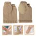FRCOLOR Forefoot Tabi Set - 3 Pairs Moleskin Metatarsal Sleeves & Orthotic Half Socks for Men & Women - Comfortable Nylon-Spandex Pad for Flat Feet - Buy Online on GoSupps.com