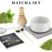 7 Piece Matcha Set Fouet Matcha Macha Tea Set with Matcha Spoon Whisk Holder Matcha Balai Shovel Strainer Matcha Kit Traditional Japanese Tea Ceremony Best Gift for Lovers Blanc pur - Buy Online on GoSupps.com