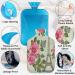 2L Vintage Rose Eiffel Tower Hot Water Bottle | Pain Relief & Therapy | PVC Hot & Cold Bag for Menstrual Cramps Feet & Hand Warmer - Buy Online on GoSupps.com