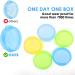 WLLHYF 5 Pack Mini Pill Box - Portable Vitamin Organizer for Travel | Small Pill Holder in Yellow Green & Blue - Buy Online on GoSupps.com