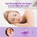 Sleeping Ear Plugs - Hearprotek 2 Pairs (32db & 30db) Ultra Soft Noise Reduction Earplugs for Side Sleepers, Snoring, Travel, Working, Safety - Purple - Buy Online on GoSupps.com