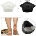 Shop WLLHYF 4 Pairs Self-Adhesive Heel Pads - Anti-Blister Cushion Inserts for Loose Shoes (Black & Apricot) - Universal Fit for Men & Women - Buy Online on GoSupps.com