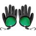 PSOWQ waterproof fishing gloves 2 pieces of stab -resistant bite festivals and waterproof gloves with a magnetic lock for safe handling of predatory fishing such as pike