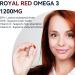 Dr. Brian Royal Red Omega 3 1200, Fish Oil Supplement with EPA and DHA Omega3 Fish Oil Contain Vitamin D,E Omega-3 Support for Physical Health - 90 Soft Gels 1200mg 1 Count (Pack of 90) - Buy Online on GoSupps.com