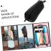 TOGEVAL Hair Dryer Storage Bag Hair Roller Curly Hair Blow Dryer Hairdryer Curls Fabric Travel Curling Iron 36.00X15.50X13.00CM Black - Buy Online on GoSupps.com