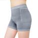 Health Care High Waist Spandex Shorts with Deep Pockets Hip Protector Undergarment Fall Injury Prevention Hip Support for Elderly (Grey Medium