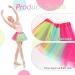 Kalione Rainbow Tulle Skirt for Girls | Multi-Layer Rock Princess Dress - Perfect for Birthday Parties & Celebrations - Buy Online on GoSupps.com