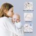 Asnewkit Newborn Swaddle Blanket | 0-3 months | 100% Organic Cotton | Baby Sleeping Bag | Boy and Girl (White) - Buy Online on GoSupps.com