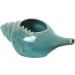 Qimacplus Leak Proof Durable Ceramic Neti Pot Non-Metallic and Comfortable Grip | Microwave and Dishwasher Friendly Natural Treatment for Sinus and Congestion Attractive Designed (Light Blue) - Buy Online on GoSupps.com