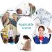 T.E.D. Anti Embolism Stockings 15-20 mmHg Compression | Women Men | Knee High White Stockings with Inspect Toe Hole - Buy Online on GoSupps.com