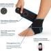 Buy Teylam Adjustable Ankle Bandage - Flexible & Ultra Thin Support for Running & Football (Blue) - Right & Left Joint - Buy Online on GoSupps.com