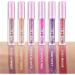 Allbesta Lipgloss Waterproof Lipstick Long Lasting Metallic Shimmer Glitter Lipstick - Buy Online on GoSupps.com