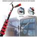 Window Cleaning Brush Water Fed Pole Kit 3.6-11M Length Window Cleaning Poles Aluminum Outdoor Window Cleaner Extendable Telescopic Pole Water Fed Brush Spray Washer For Window Glass/Solar P One Color 7.2m/24FT - Buy Online on GoSupps.com