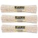 ZEN Bundles Zen Pipe Cleaners Hard Bristle 132 Count (Pack of 3) Yellow
