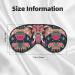 Bohemian Elephant Eye Mask | Unisex Light-Blocking Sleeping Mask for Comfort - Buy Online on GoSupps.com
