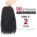 Xtrend 10 Inch Pre-Twisted Passion Twist Crochet Hair - 8 Packs Natural Black Bohemian Bob Extensions for Women (1B) - Buy Online on GoSupps.com