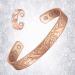 Stylish Adjustable Copper Bracelet & Ring for Arthritis Relief - Pure Copper Magnetic Jewelry Gifts for Women - Buy Online on GoSupps.com