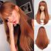 Buy Haircube Auburn Wig with Pony - 26 Long Heat-Resistant Synthetic Wig for Daily & Festive Fashion - Buy Online on GoSupps.com