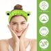 Lyspace Funny Frog Head Wrap Hair Band Green Frog Eye Spa Headband Makeup Headband Elastic Head Band St. Patrick's Day Hair Accessories for Face Washing Shower Sports Yoga Beauty Skincare One Size - Buy Online on GoSupps.com