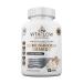 VITAFLOW Nutrition Premium Supplements 10 Mushroom Remedy-60 Capsules- w/Pure Lion's Mane Reishi Shiitake Maitake Turkey Tail Cordyceps & Chaga Extract Powder- Brain Boosting Immune Superfood Support