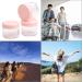 Travel Cosmetic Container - 20g Pink Sample Jars with Lids - 50PCS for Beauty & Skincare | International Shipping - Buy Online on GoSupps.com