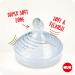 NUK Nature Sense Glass Baby Bottles Starter Set | Breast-Like Silicone Teat | Anti Colic | BPA-Free | 7 Count Hearts | Temperature Control | 0-18 Months - Buy Online on GoSupps.com