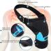 Shoulder Brace for Pain Relief | Adjustable Rotator Cuff Sleeve Wrap for Men & Women - Blue - Buy Online on GoSupps.com