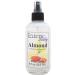 Almond Body Spray 8 ounces Body Mist for Women with Clean Light & Gentle Fragrance Long Lasting Perfume with Comforting Scent for Men & Women Cologne with Soft Subtle Aroma For Daily Use Regular Strength 8 Fluid Ounces
