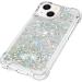 Buy Tivenfezk Nadoli Glitzer Treisand Shell for iPhone 15 | Shockproof Silicone TPU Bumper Case | Liquid Quicksand Transparent Design - Buy Online on GoSupps.com