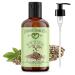 Natural Born Oils Hemp Seed Oil 8oz Organic Cold-Pressed Omega-3 & 6 Skin Elasticity Enhancer Hair Strengthener