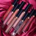 Matte Liquid Lipstick Set + Lip Plumper Kit | Long Lasting, Waterproof Velvet Lip Gloss Gift Set for Women - 7Pcs Set A - Buy Online on GoSupps.com