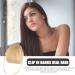 Human Hair - Soft Hair Extension Comfortable Air Bangs French Fake Bangs Fringe | Shiny Clip On Bang Human Hair Stylish Fringe Hairpieces Human Hair Wig Hair Remy Toppers For Women Men Adults gold - Buy Online on GoSupps.com