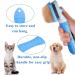 Self Cleaning Dog Grooming Brush for Pets - Removes Mats and Tangled Hair - Thin Needle Slicker Comb - Buy Online on GoSupps.com