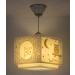 Dalber Children's Owl Pendant Lamp | Beige Hanging Light for Kids | Good Night Theme - Buy Online on GoSupps.com
