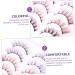 5 Pairs Colored False Eyelashes Color Lashes Dollsthetic Lashes Fluffy Colored Eyelashes Faux Eyelashes Face Eyelashes Halloween Faux Lashes Cosplay Imitation 3d Clothing - Buy Online on GoSupps.com