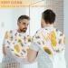Bee Sunflowers Beard Bib Apron - Waterproof Hair Catcher for Men | Non-Stick Grooming Cape with Suction Cups | Perfect Gifts for Men - Buy Online on GoSupps.com