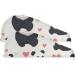 Panda Pink Hearts Hair Towel 2 Pack | Super Absorbent Quick Dry Hair Turbans for Women & Girls - Buy Online on GoSupps.com