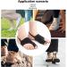 Pinky Toe Bunionette Sleeves - Reduce Pressure & Corrector for Feet Relief - Elastic Strap Toe Protector - Black 1 Pair - Buy Online on GoSupps.com