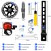 Buy PWSAP Bicycle Support Wheels - Adjustable Stabilizers for 12-20 Inch Kids' Bikes - Black Training Wheels for Safe Riding - Buy Online on GoSupps.com