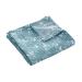 amo nenes Baby Swaddle Blanket Muslin Cloth Large 110 x 150 cm Soft Breathable Muslin Blanket 100% Bamboo Cotton Swaddle Wrap for Boys and Girls Newborns Single Layer Green Single Layer Green