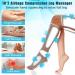 Air Compression Leg Massager with Heat Levels - Circulation & Muscle Relaxation - Sequential Massager for Feet, Calves, Thighs - 4 Modes, 4 Intensities - Handheld Controller - Buy Online on GoSupps.com