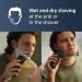 Philips Norelco Shaver 3900 - Rechargeable Wet & Dry Electric Shaver with Pop-up Trimmer Charging Stand & Travel Pouch - Silver S3341/92 | Buy Now for International Shipping - Buy Online on GoSupps.com
